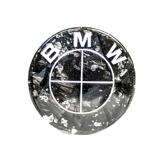 Nº12 Insignia de Fibra de Carbono Forjado